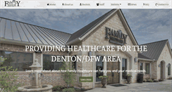 Desktop Screenshot of familyhealthcaredenton.com